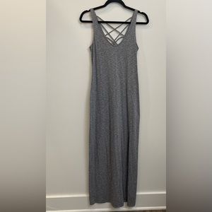 Express Small Gray Maxi Dress